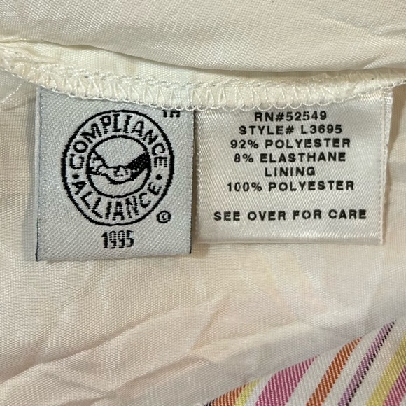 Laundry By Shelli Segal Striped Halter Sundress/Size 2 - Picture 6 of 8